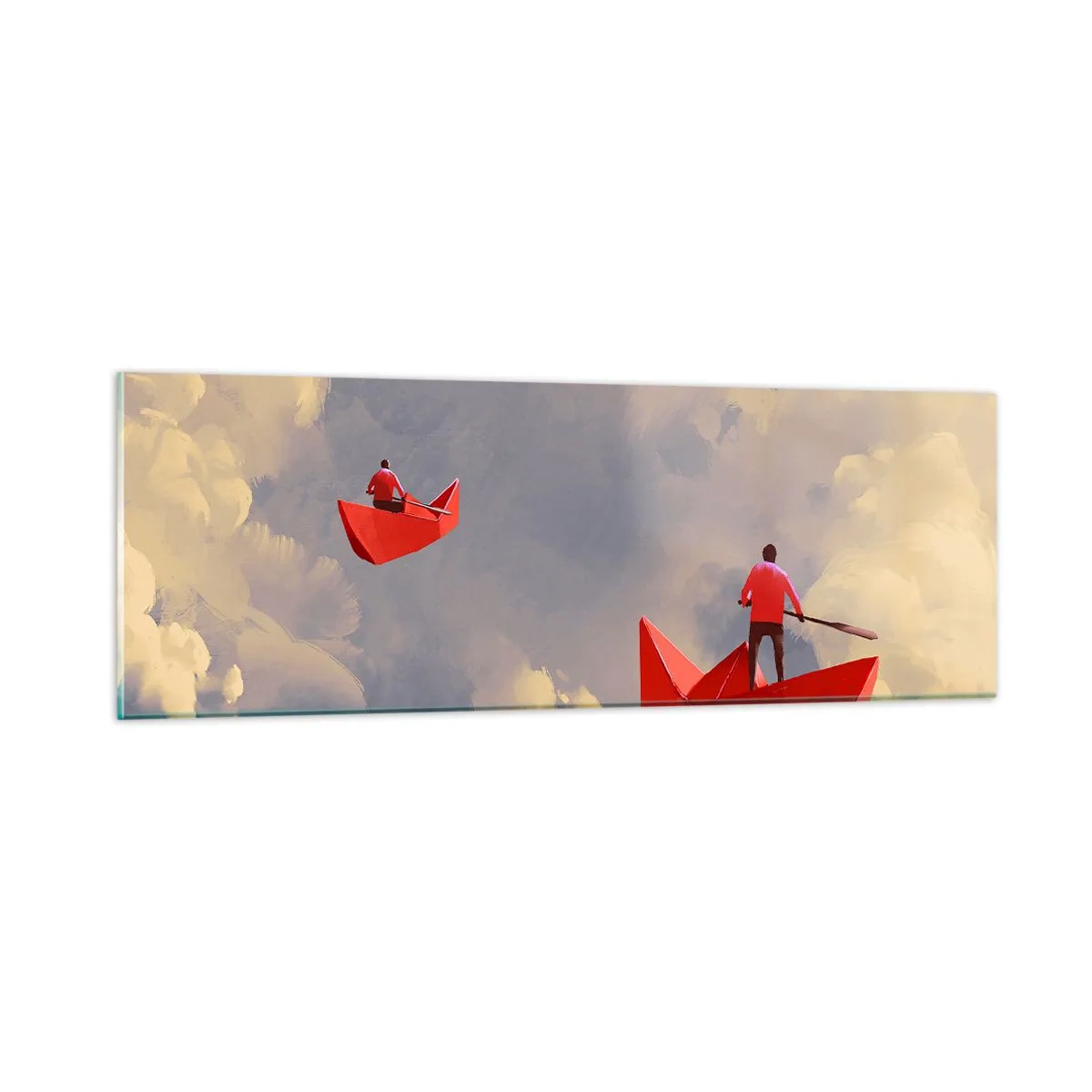 Obraz na skle - Výprava rojkov - 90x30 cm