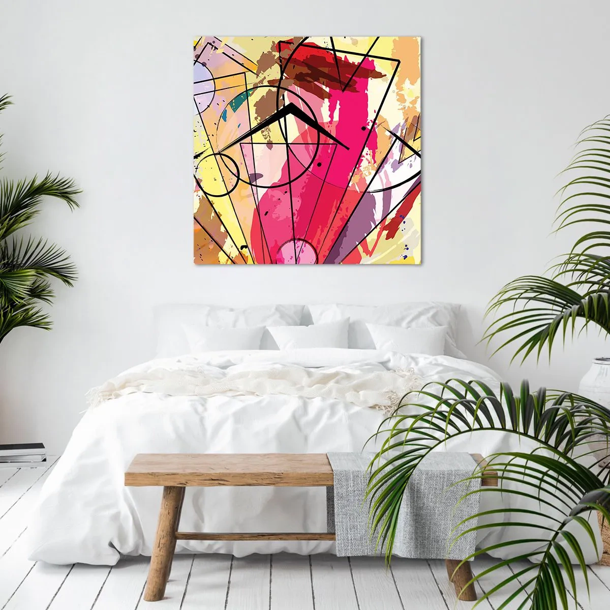 Obraz na plátne - Výbuch - 70x70 cm