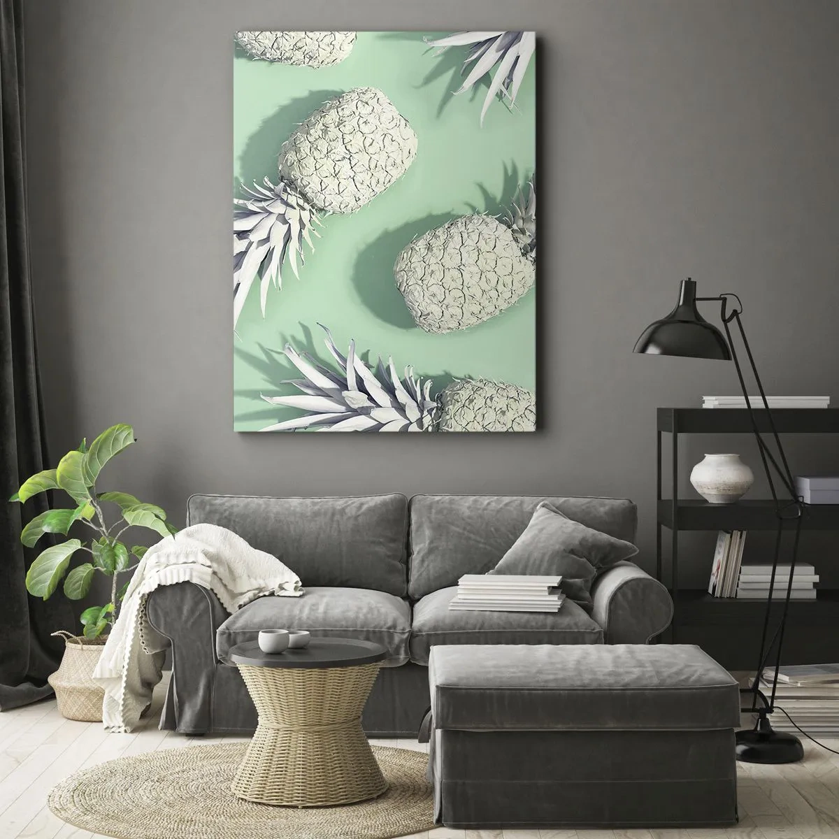 Obraz na plátne - skvele ladia s mätou - 50x70 cm