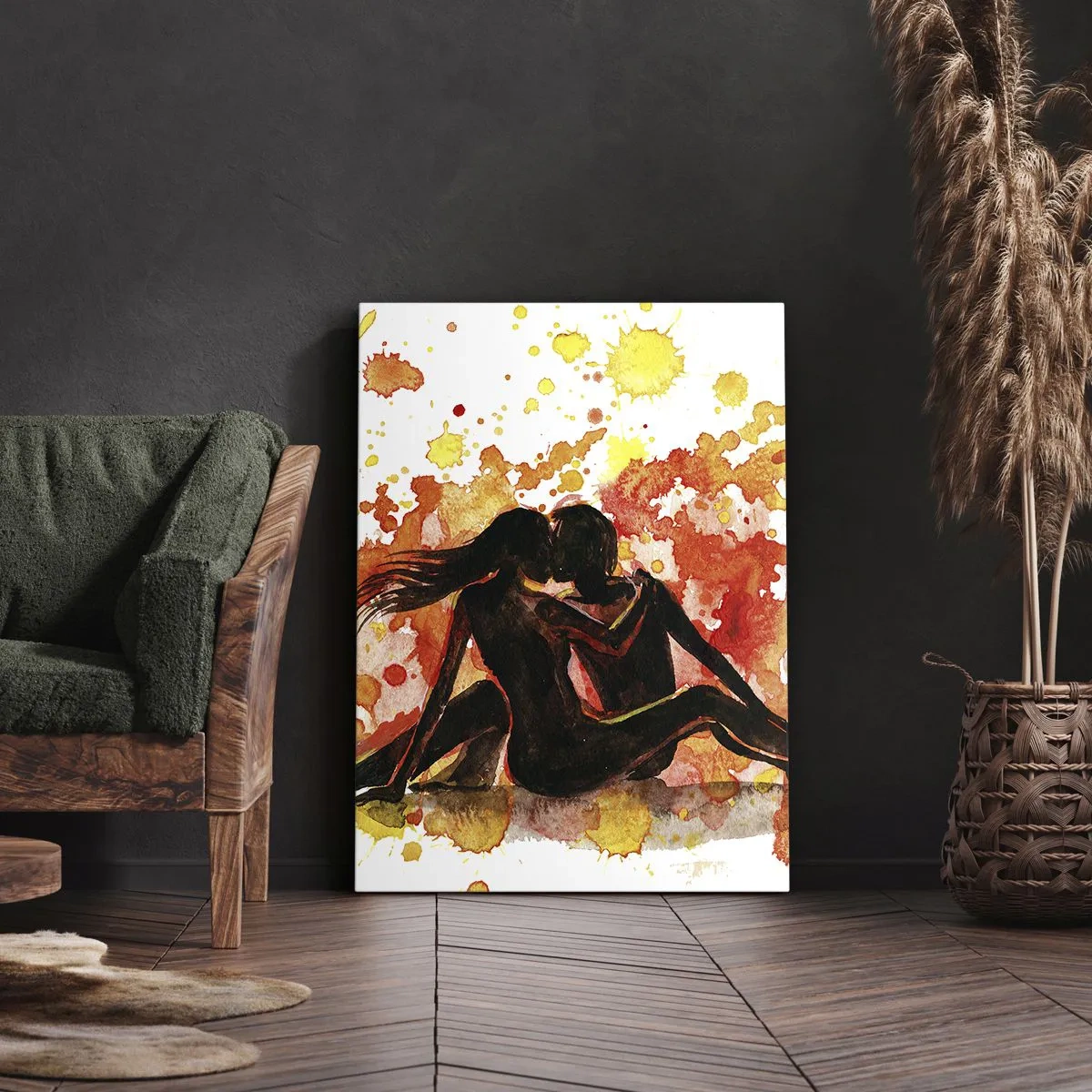 Obraz na plátne - A bolo svetlo - 80x120 cm