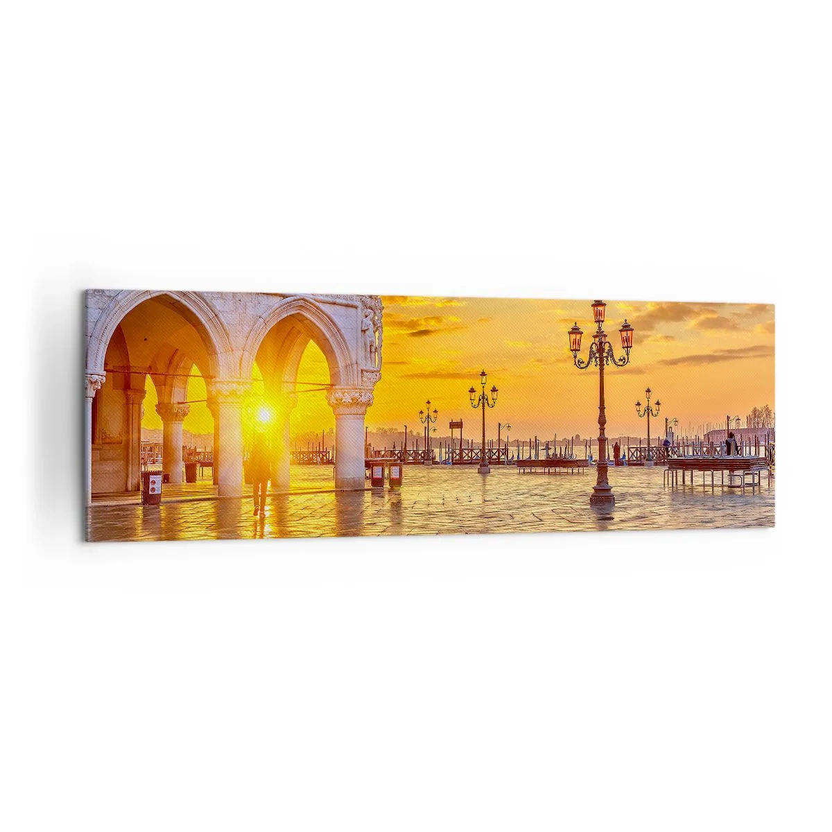 Obraz na plátne - Kde sú všetci? - 160x50 cm