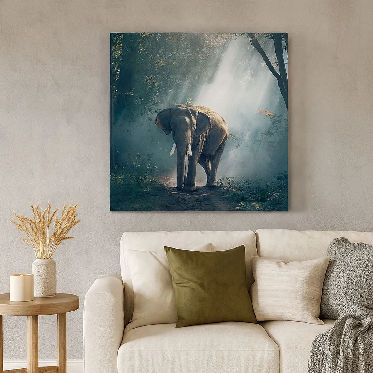 Obraz na plátne - Pokojná prechádzka - 30x30 cm