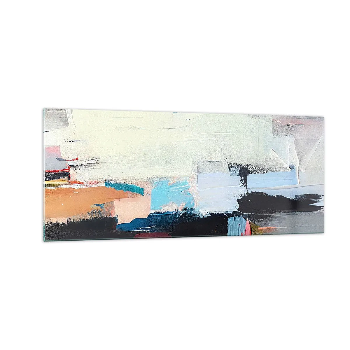 Obraz na skle - Nejaký spôsob? - 100x40 cm