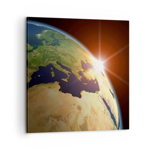 Obraz na plátne - Východ slnka - 60x60 cm