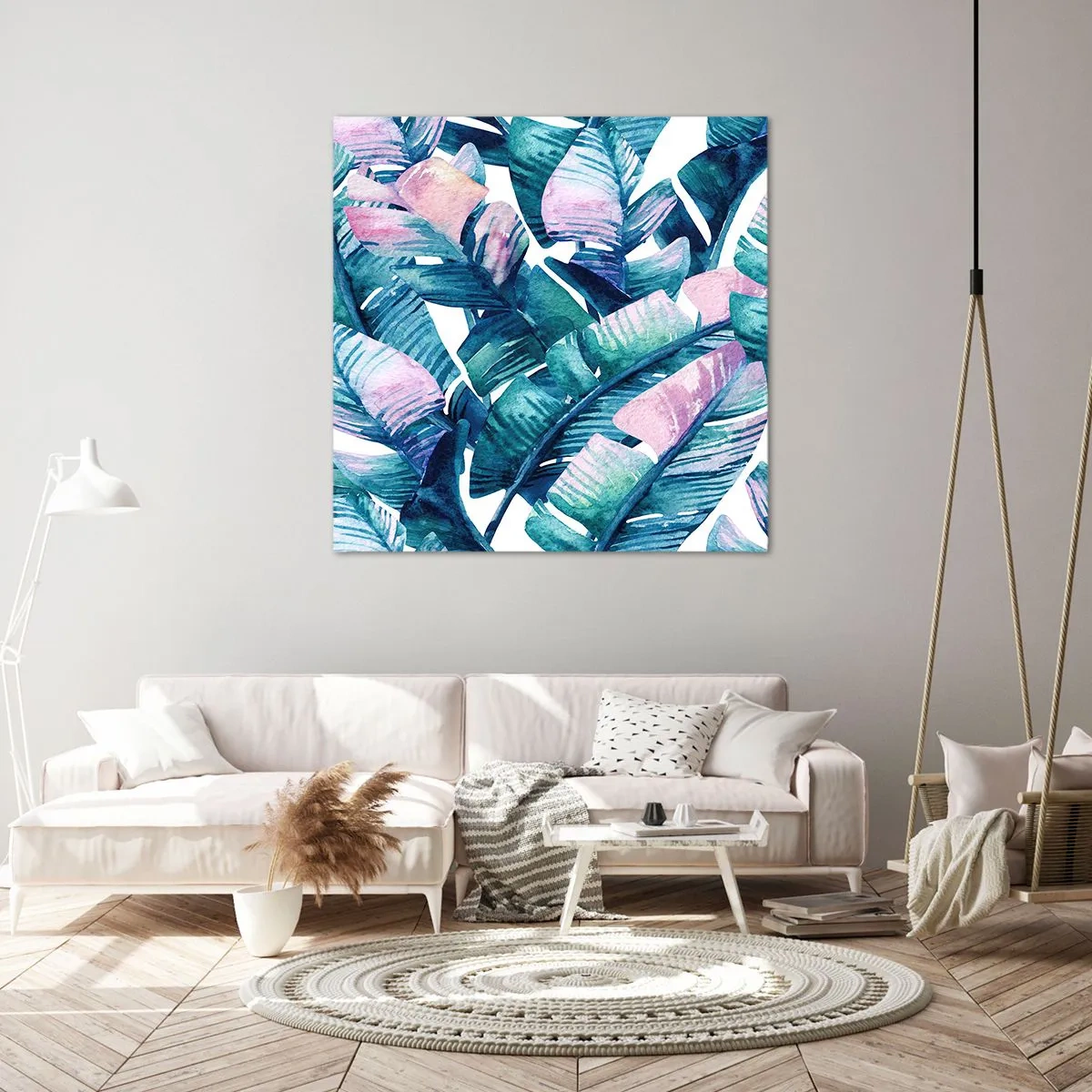 Obraz na plátne - V banánovom háji - 50x50 cm