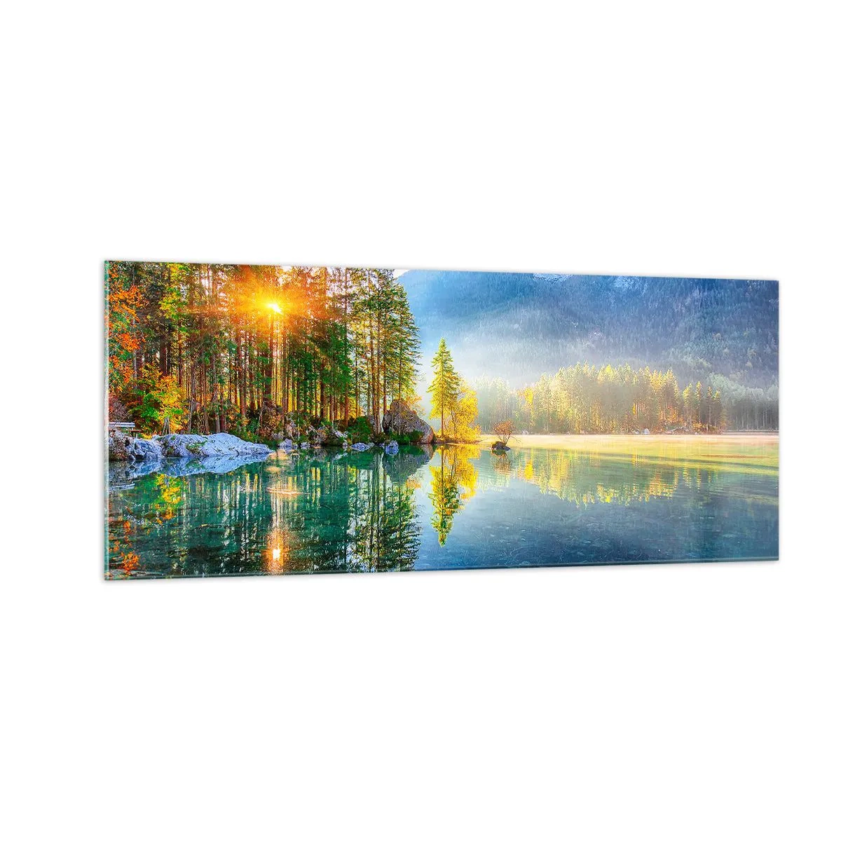 Obraz na skle - Majestát a sladkosť - 100x40 cm