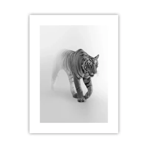 Plagát - Prikrčený v hmle - 30x40 cm