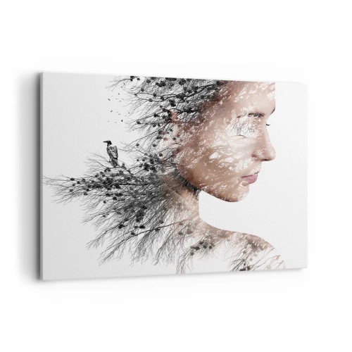 Obraz na plátne - Duch lesa - 120x80 cm