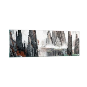 Obraz na skle - Mocní strážcovia - 90x30 cm