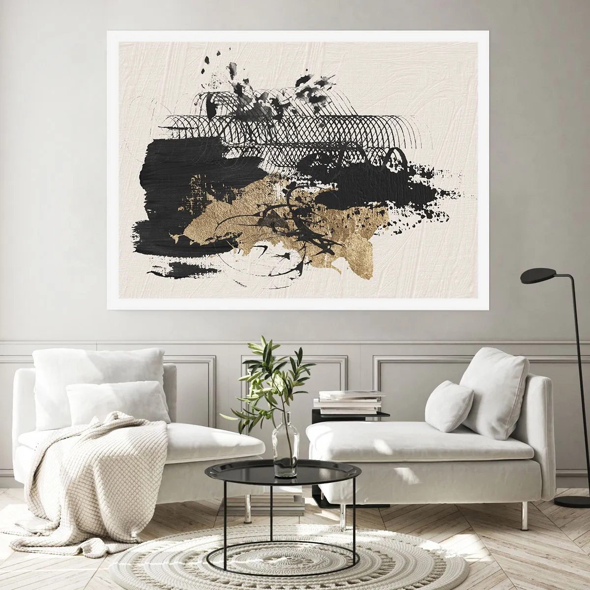 Plagát - Kompozícia s vášňou - 100x70 cm