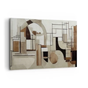 Obraz na plátne - Mestská krajina 2.0 - 100x70 cm