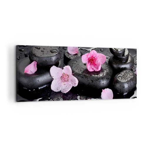 Obraz na plátne - A kameň spadol zo srdca - 100x40 cm