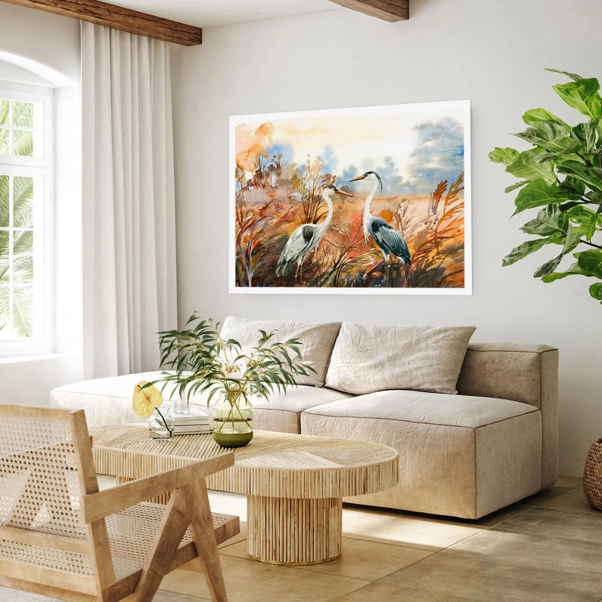 Plagát - Kam na jeseň? - 70x50 cm
