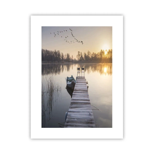 Plagát - Časom sa vrátim - 30x40 cm