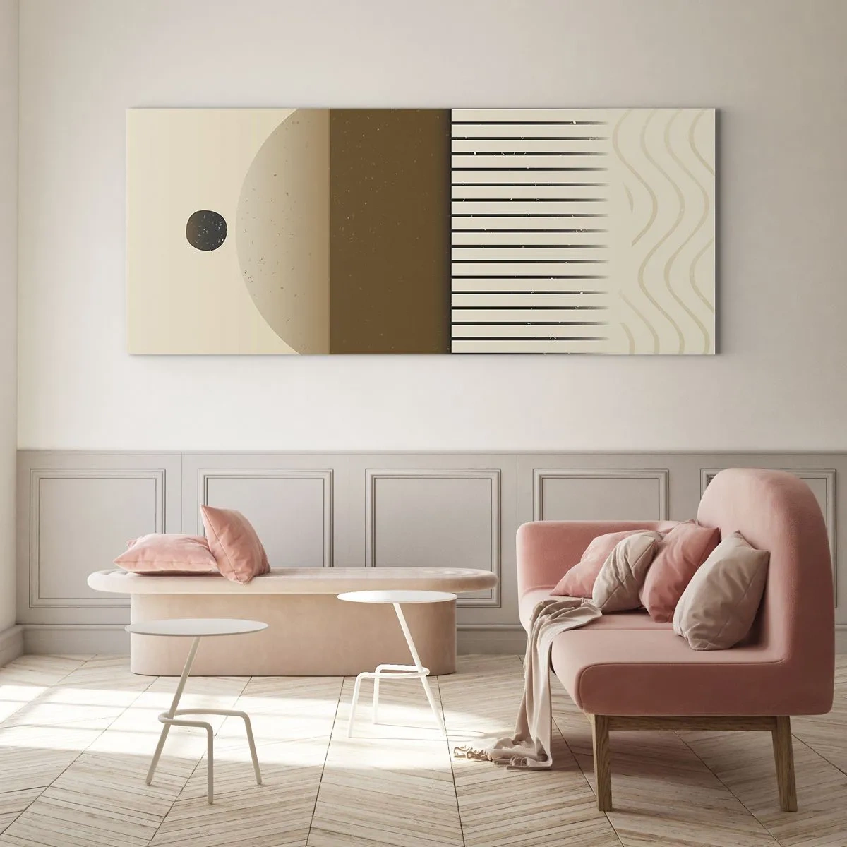 Obraz na skle - Rôzne stavy - 120x50 cm