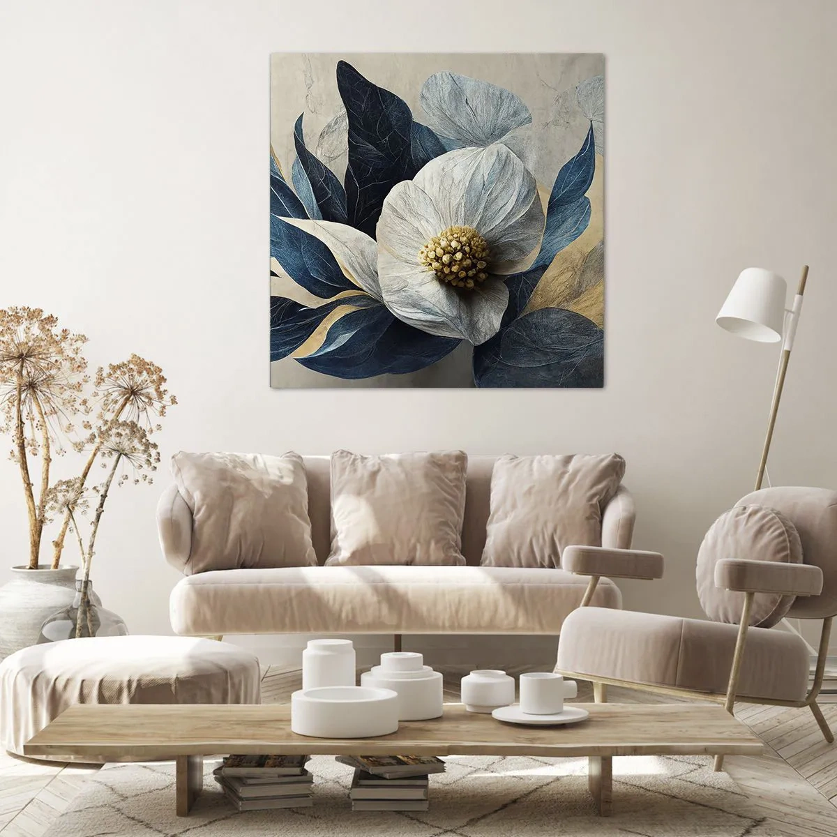 Obraz na plátne - Má zlaté srdce - 50x50 cm