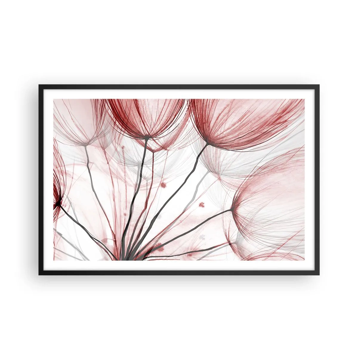 Plagát v čiernom ráme - Pred odletom - 91x61 cm