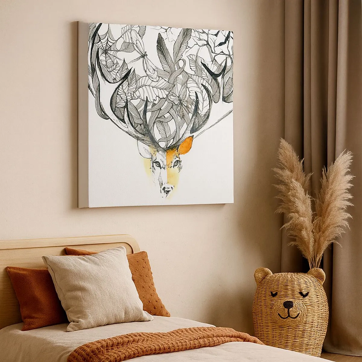 Obraz na plátne - Rohy hojnosti - 30x30 cm