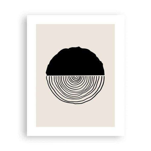 Plagát - Pol na pol - 40x50 cm