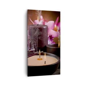 Obraz na plátne - Očistiť myseľ, upokojiť telo - 55x100 cm