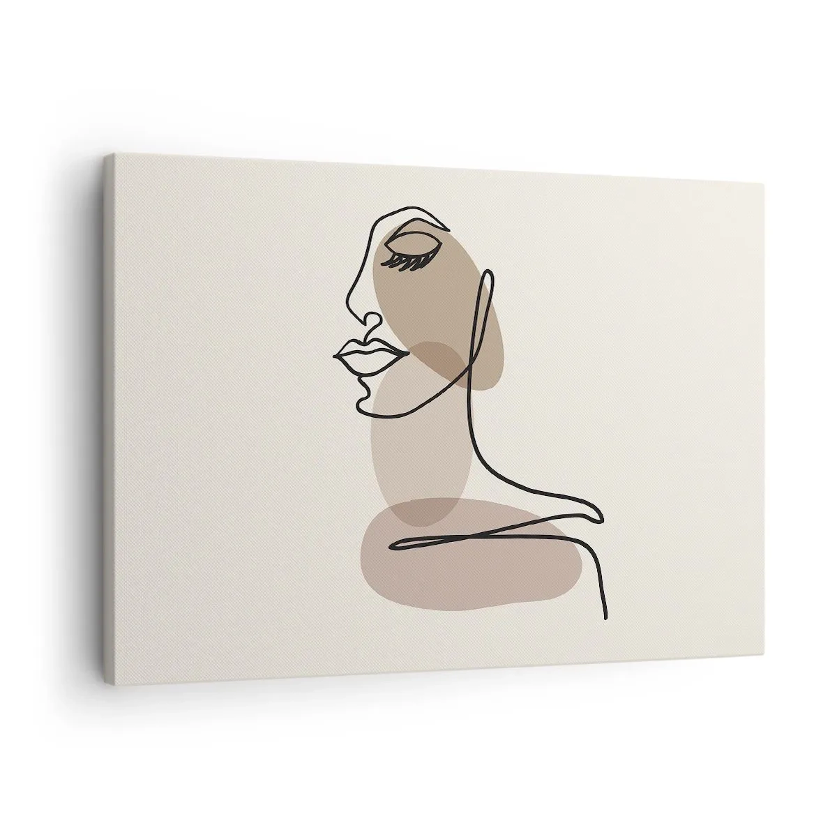 Obraz na plátne - Pri počúvaní samého seba - 70x50 cm