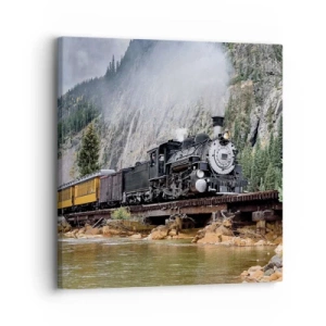 Obraz na plátne - A kam to? Kam? - 30x30 cm