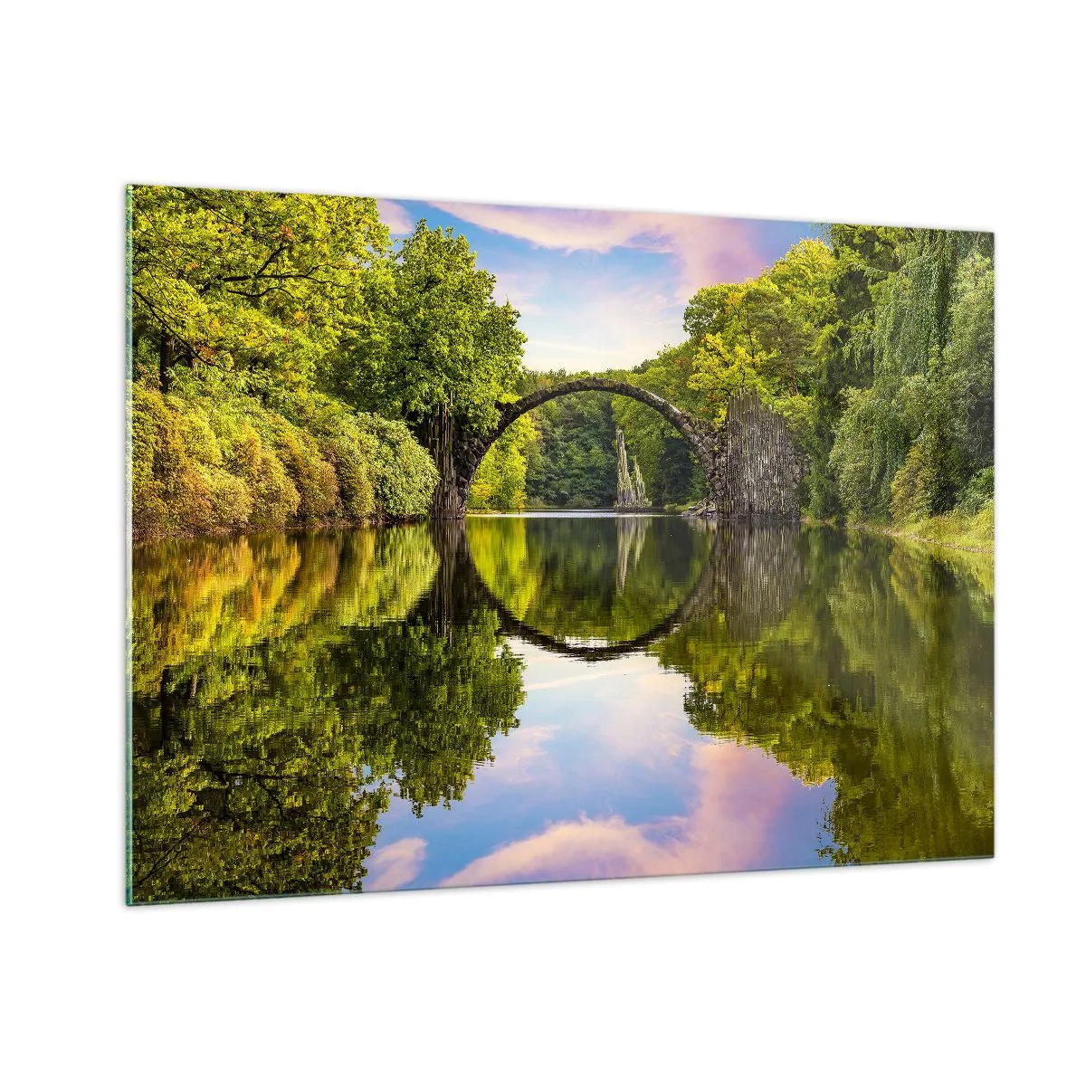 Obraz na skle - Na rozhraní dvoch svetov - 100x70 cm