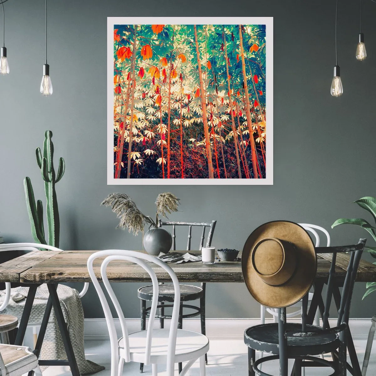 Plagát - Tajný život listov - 50x50 cm