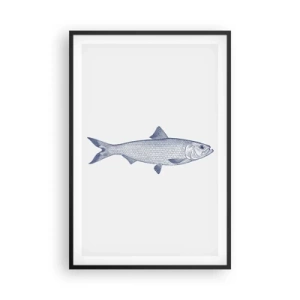 Plagát v čiernom ráme - Pozdravy zo severných morí - 61x91 cm