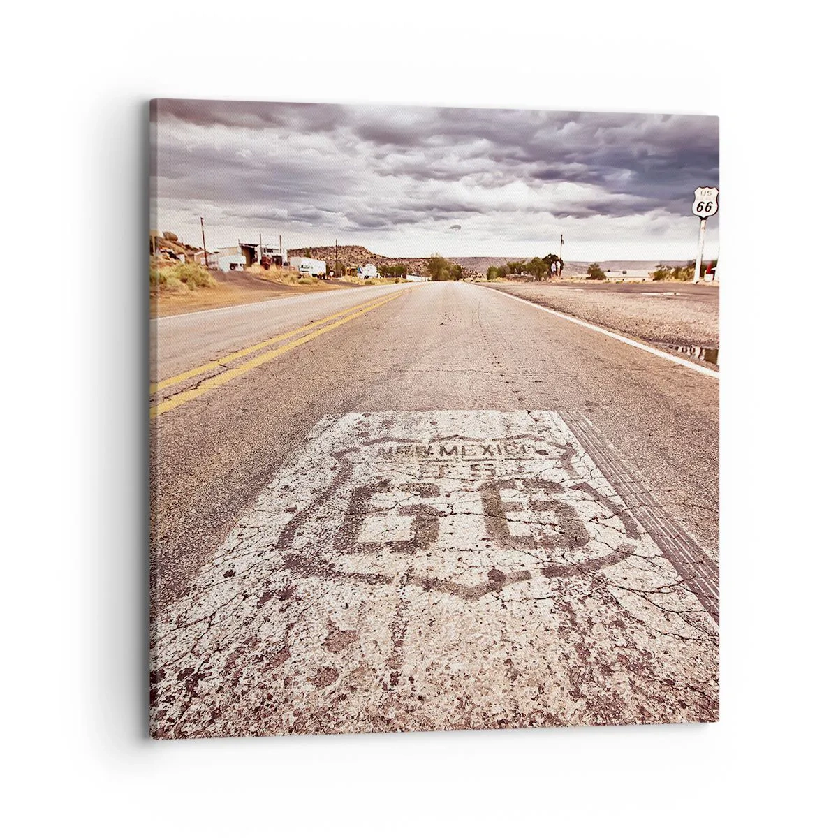 Obraz na plátne - Mother Road - americká legenda - 70x70 cm