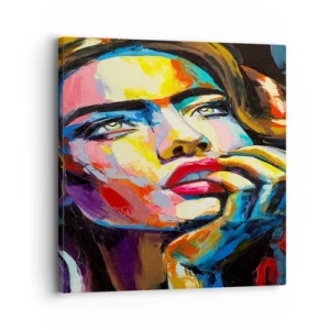 Obraz na plátne - Sny, ako vtáky letia oblohou - 30x30 cm
