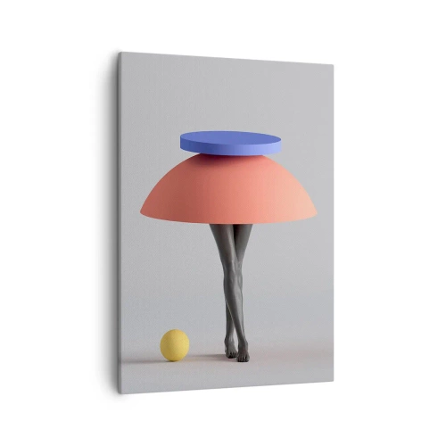 Obraz na plátne - Surrealistická kompozícia - 50x70 cm