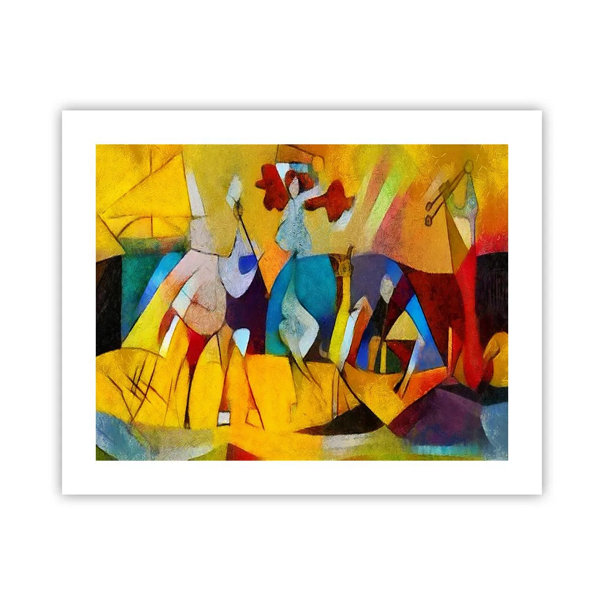 Plagát - Slnko - život - radosť - 50x40 cm