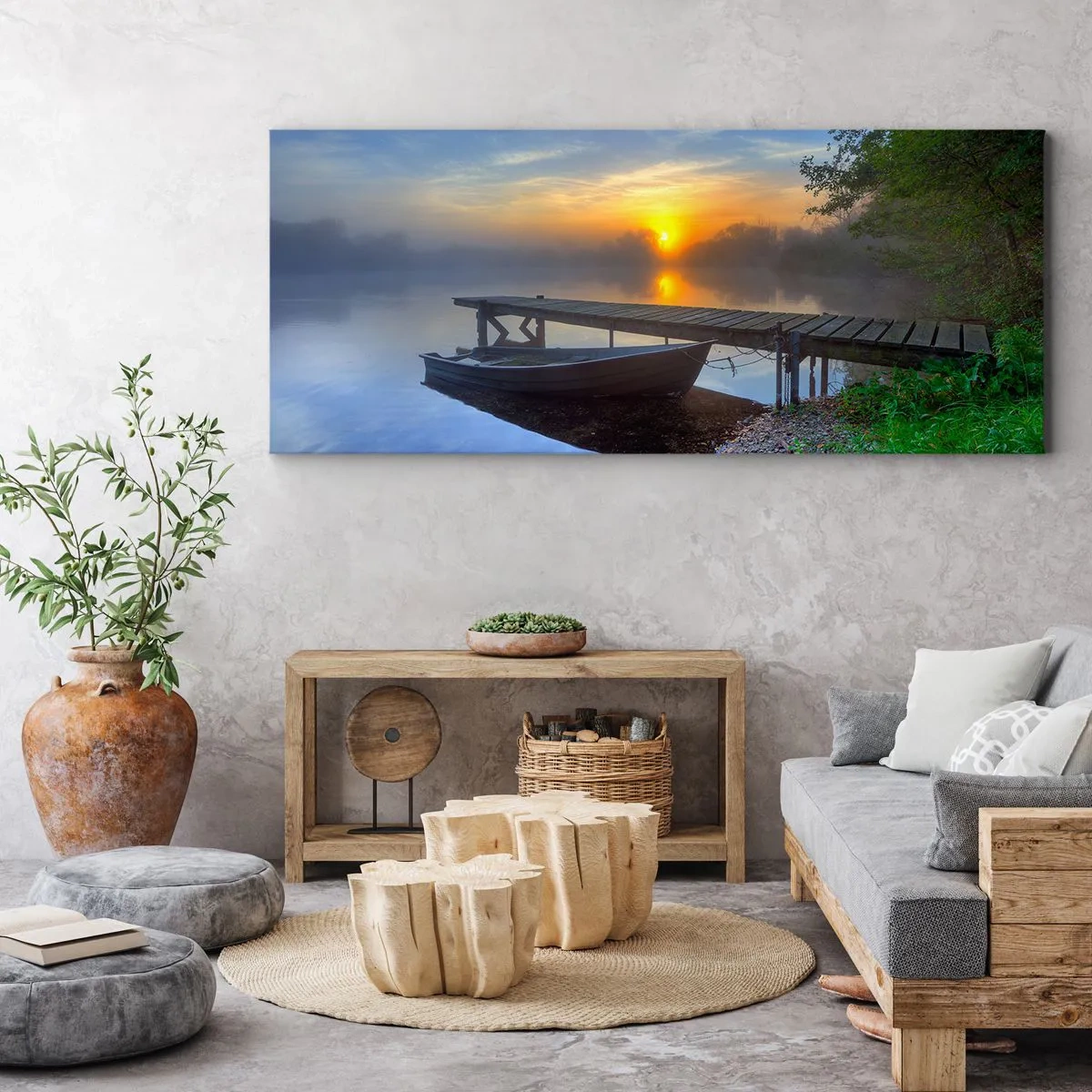 Obraz na plátne - Ako sa obyčajné mení na kúzelné - 120x50 cm