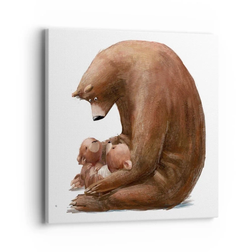 Obraz na plátne - Sladké sny, deti - 40x40 cm