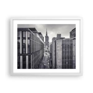 Plagát v bielom ráme - Varšavské údolie - 50x40 cm
