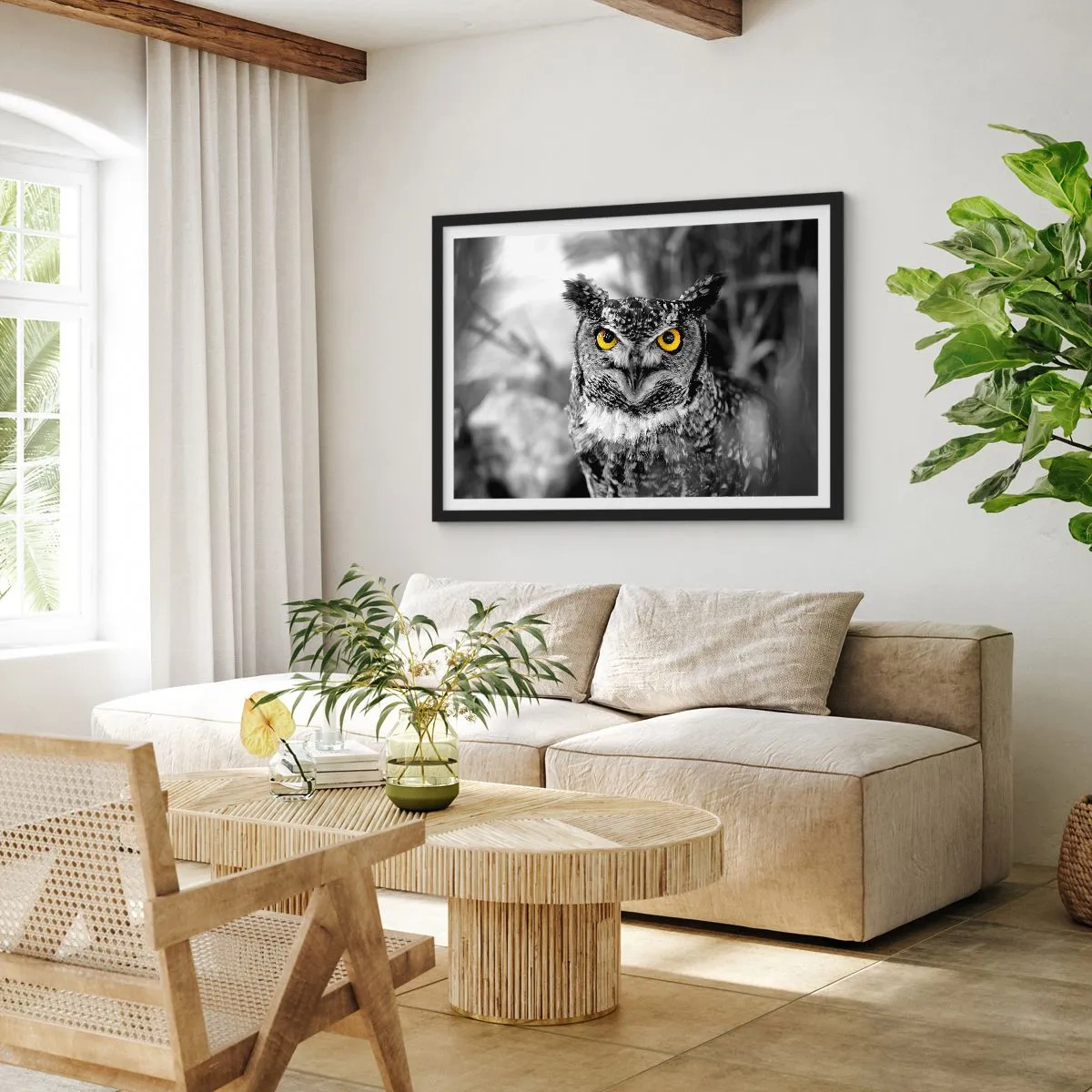 Plagát v čiernom ráme - Nič sa neschová - 91x61 cm