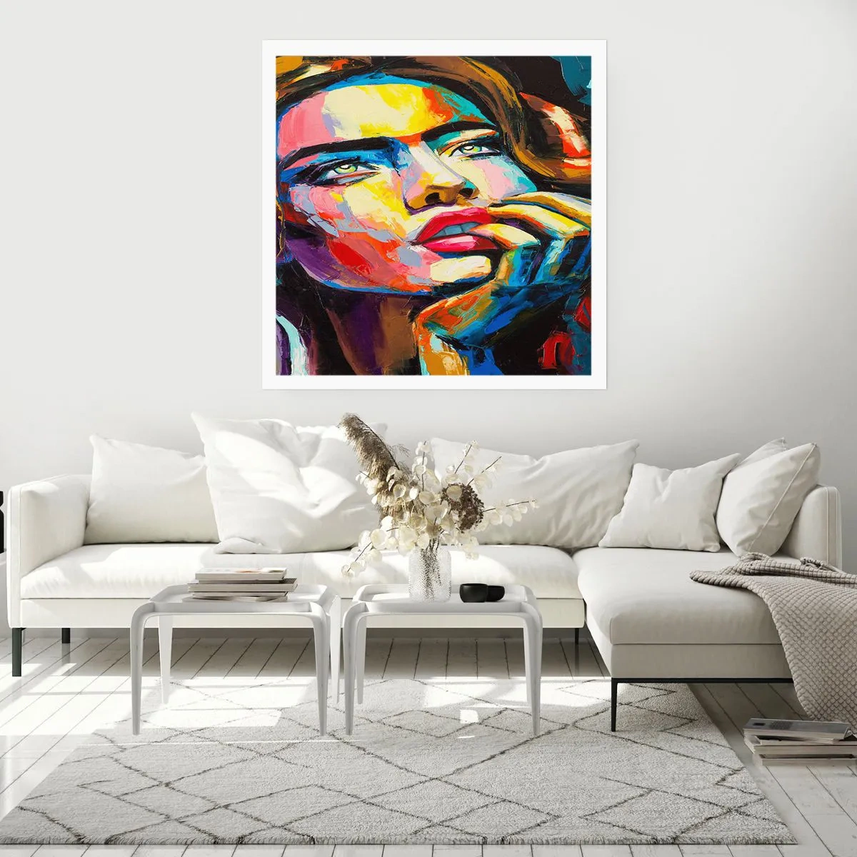 Plagát - Sny, ako vtáky letia oblohou - 40x40 cm