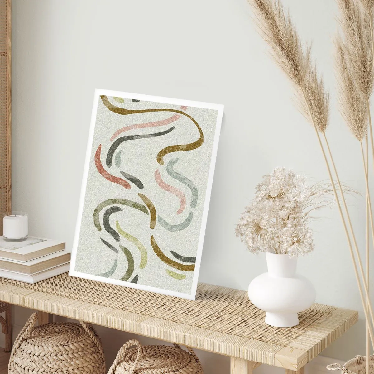 Plagát - Radostný tanec abstrakcie - 61x91 cm