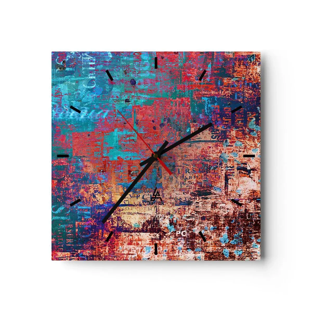 Nástenné hodiny - Pamäť a zabudnutie - 30x30 cm