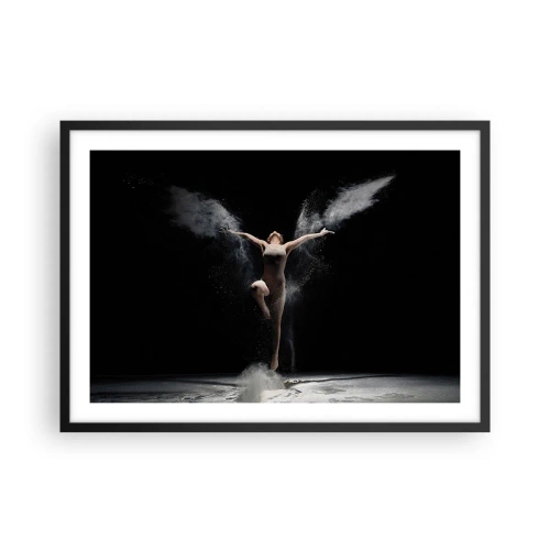 Plagát v čiernom ráme - Elfovia existujú - 70x50 cm