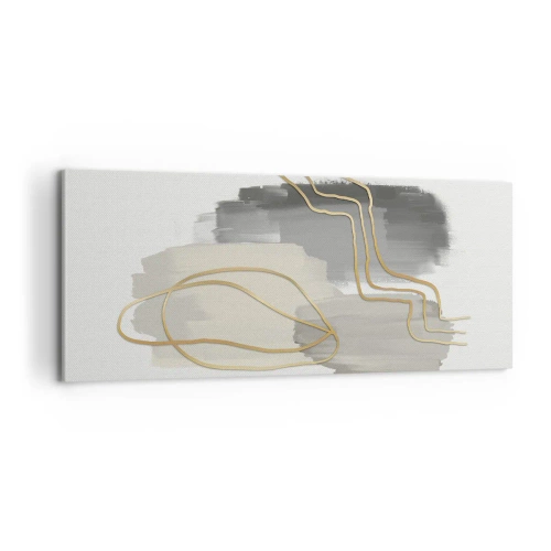 Obraz na plátne - Trvanie a pohyb - 100x40 cm