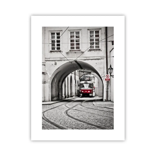 Plagát - Mestským labyrintom - 30x40 cm