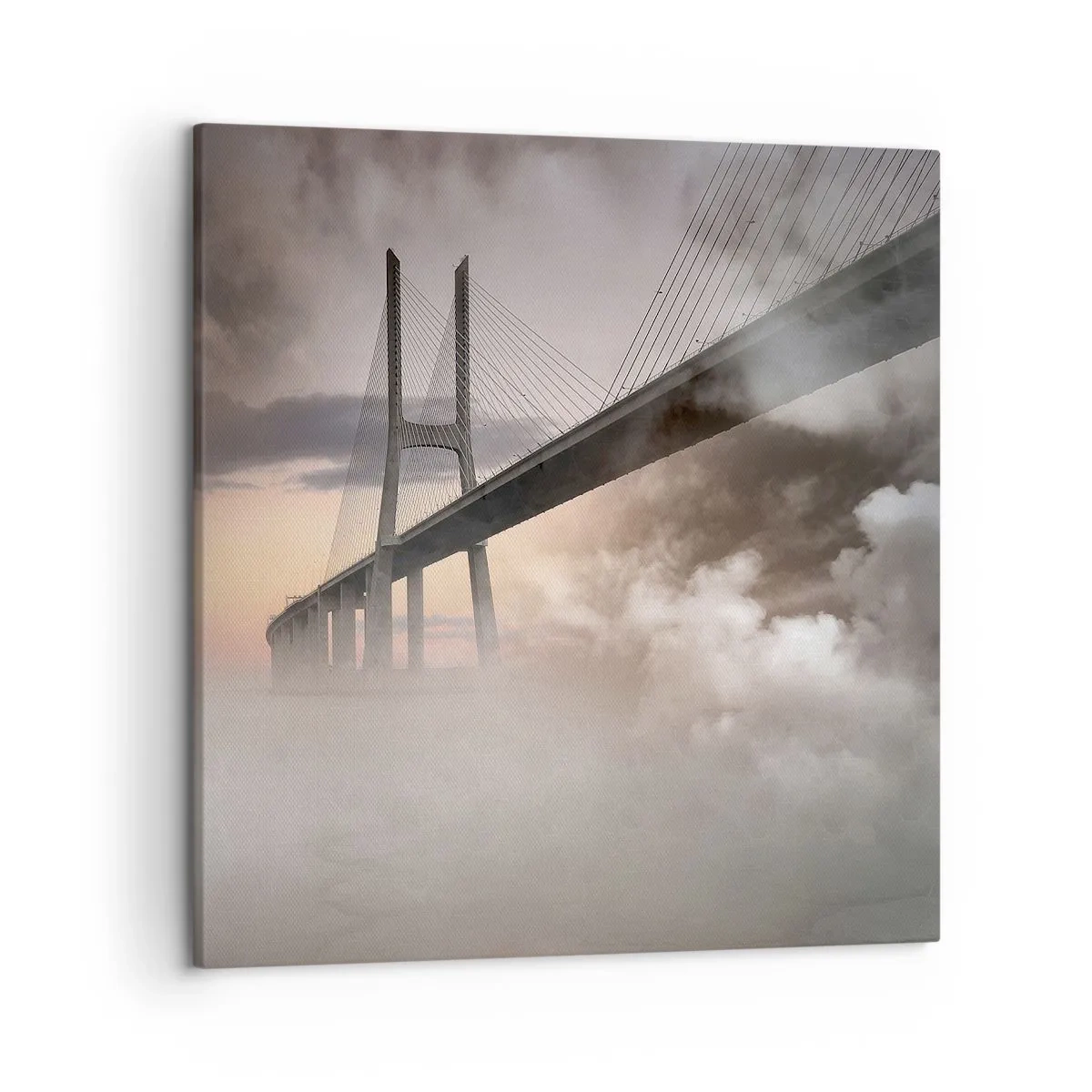 Obraz na plátne - Pri rieke, ktorá nie je - 50x50 cm