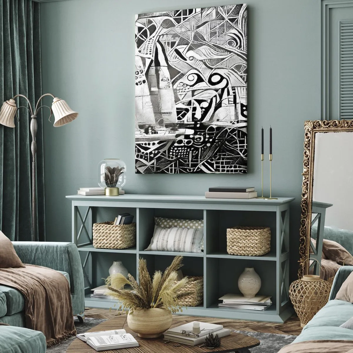 Obraz na plátne - Medzi vlnami - 50x70 cm
