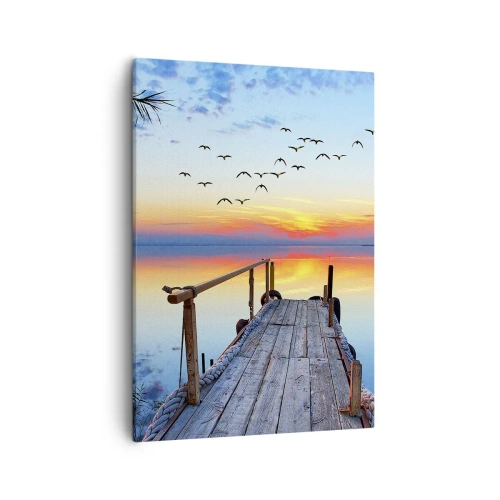 Obraz na plátne - Je čas isť späť… - 50x70 cm