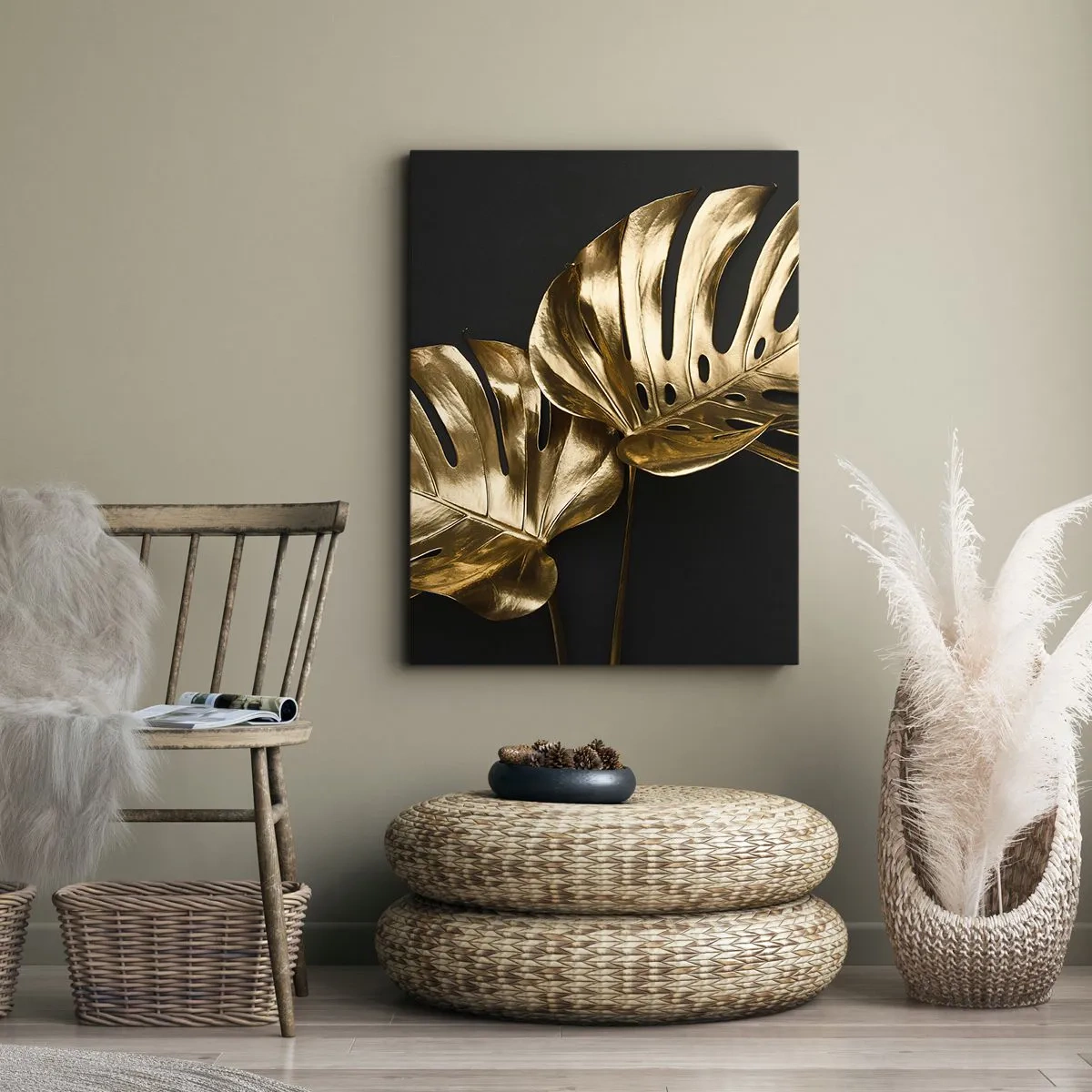 Obraz na plátne - Poklady prírody - 65x120 cm