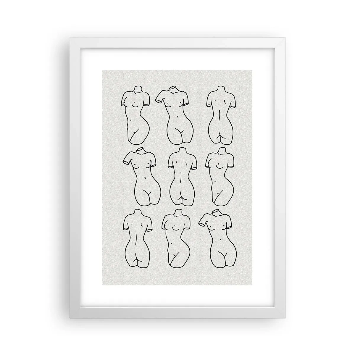 Plagát v bielom ráme - Iba Venuša - 30x40 cm