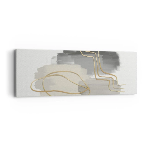 Obraz na plátne - Trvanie a pohyb - 90x30 cm