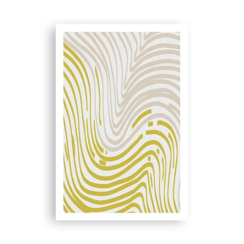 Plagát - Kompozícia s miernym ohybom - 61x91 cm